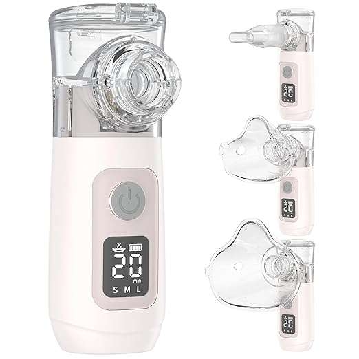 Smart Digital Display Portable Nebulizer for Adults and Kids