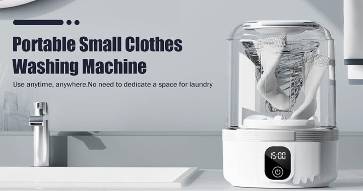 Underwear Portable Upgraded Rechargeable Washing Machine