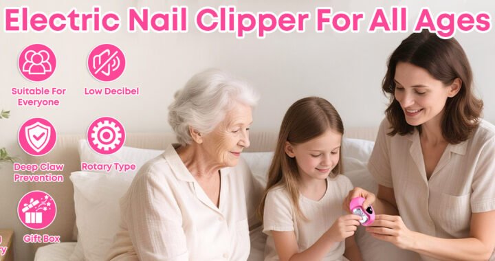 Electric Automatic Rotating Fingernail Rechargeable