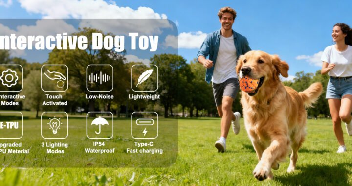 AILRINNI TPU Interactive Dog Toys