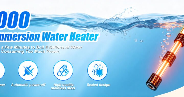 2000W Immersion Heater Thermostat Stainless