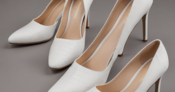 Paris Texas Stiletto Crocodile Embossed Leather