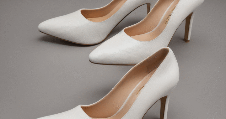 Paris Texas Stiletto Crocodile Embossed Leather