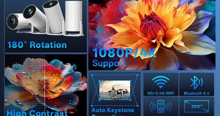 Projector Mirroring Portable Vertical Projectors